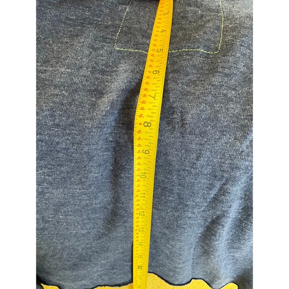 RaRe AVIATOR NATION 🌈NeON rainbow “Bolt” Embroidered Sweatshirt Navy M - Picture 5 of 10